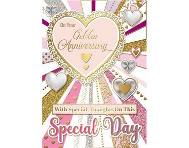 C50 GOLDEN ANNIVERSARY NEUTRAL TRADITIONAL SILVERLINE 12S