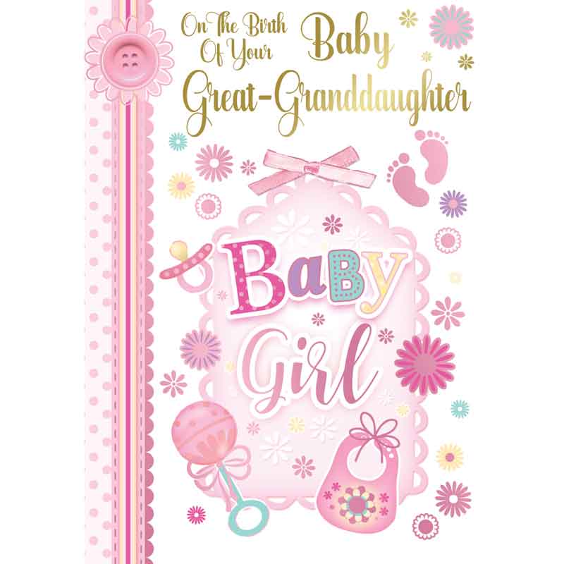 C50 BIRTH OF YOUR GREAT GRANDDAUGHTER SILVERLINE 12S