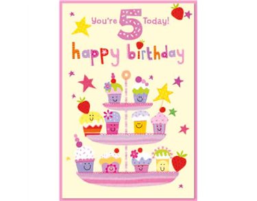 C50 JUVENILE GIRL 5TH BIRTHDAY SIMON ELVIN 6S