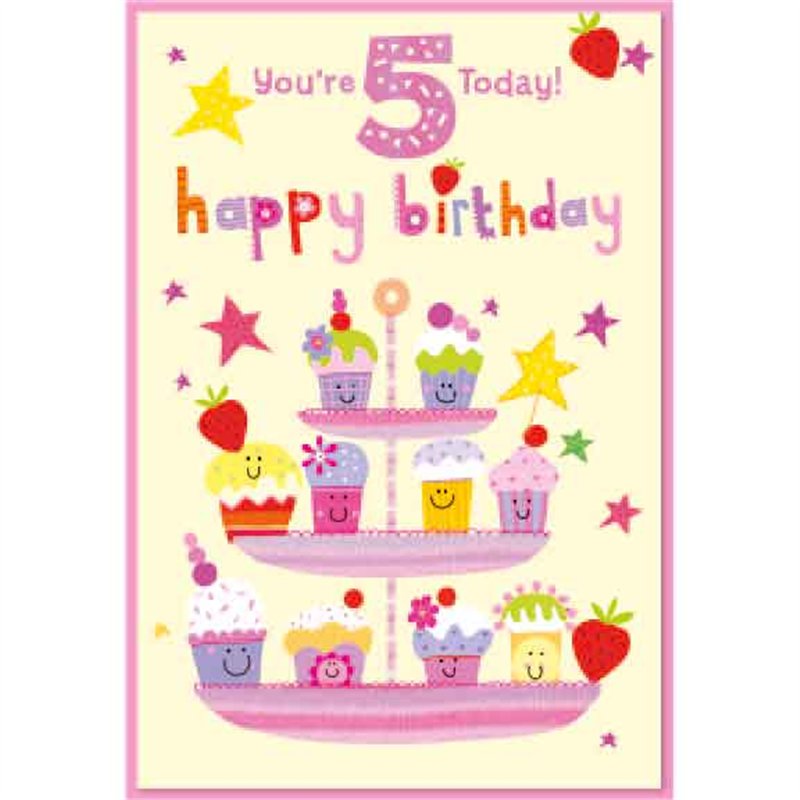 C50 JUVENILE GIRL 5TH BIRTHDAY SIMON ELVIN 6S