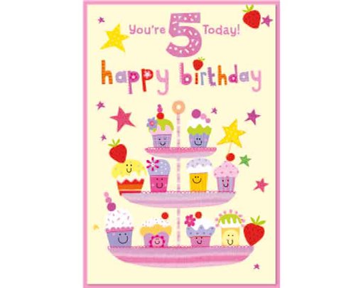 C50 JUVENILE GIRL 5TH BIRTHDAY SIMON ELVIN 6S