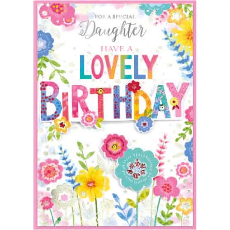 C50 TRADITONAL DAUGHTER BIRTHDAY ISABELS GARDEN 6S