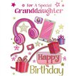 C50 CONTEMPORARY GRANDDAUGHTER BIRTHDAY SILVERLINE 12S