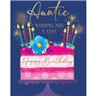 C50 AUNTIE BIRTHDAY LIMELIGHT PICCADILLY GREETINGS 6S