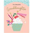 C50 GRANDDAUGHTER BIRTHDAY LIMELIGHT PICCADILLY GREETINGS 6S