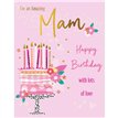 C50 MAM BIRTHDAY LIMELIGHT PICCADILLY GREETINGS 6S