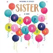 C50 SISTER BIRTHDAY LIMELIGHT PICCADILLY GREETINGS 6S