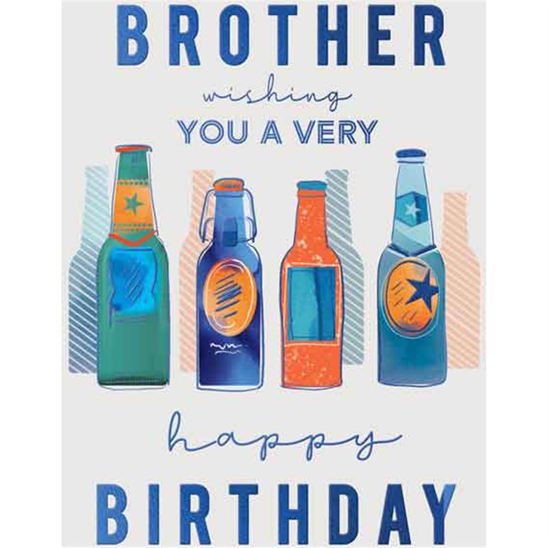 C50 BROTHER BIRTHDAY LIMELIGHT PICCADILLY GREETINGS 6S