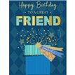 C50 FRIEND MALE BIRTHDAY LIMELIGHT PICCADILLY GREETINGS 6S