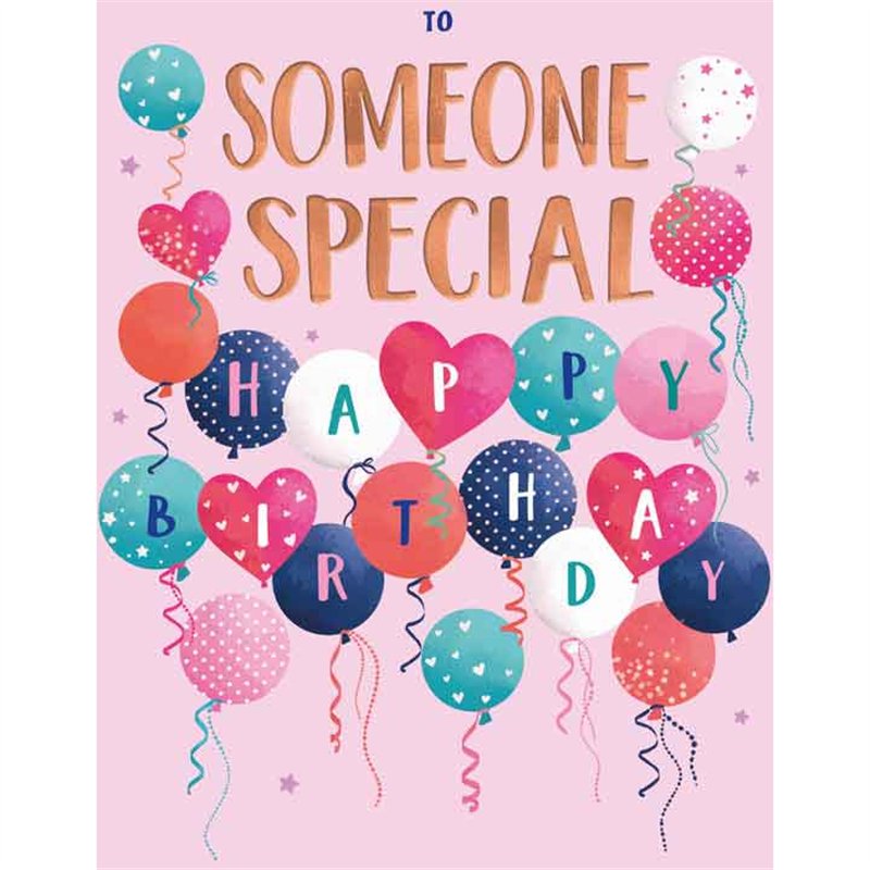 C50 SOMEONE SPECIAL BIRTHDAY LIMELIGHT PICCADILLY GREETINGS 6S
