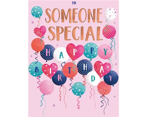 C50 SOMEONE SPECIAL BIRTHDAY LIMELIGHT PICCADILLY GREETINGS 6S