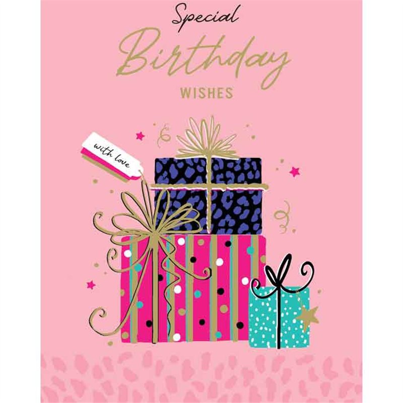 C50 GIFTS BIRTHDAY FEMALE LIMELIGHT PICCADILLY GREETINGS 6S