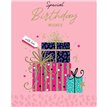 C50 GIFTS BIRTHDAY FEMALE LIMELIGHT PICCADILLY GREETINGS 6S