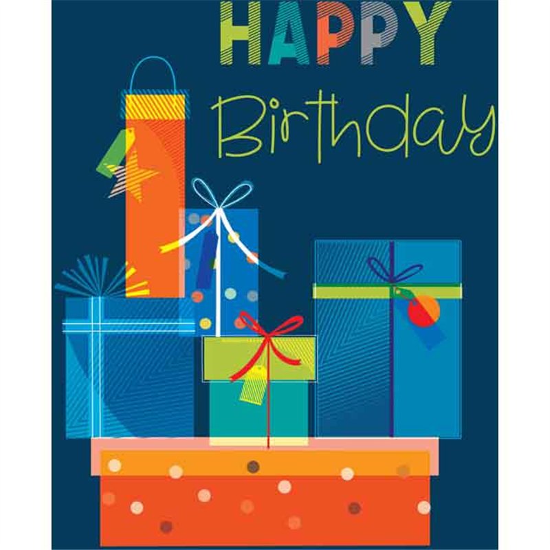 C50 GIFTS BIRTHDAY MALE LIMELIGHT PICCADILLY GREETINGS 6S