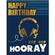 C50 HEADPHONES BIRTHDAY MALE LIMELIGHT PICCADILLY GREETINGS 6S