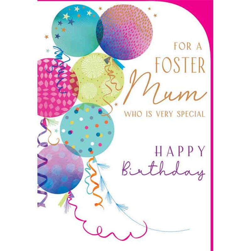 C75 FOSTER MUM BIRTHDAY LIMELIGHT PICCADILLY GREETINGS 6S