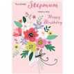 C75 STEPMUM BIRTHDAY LIMELIGHT PICCADILLY GREETINGS 6S