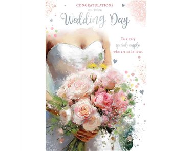 C75 WEDDING DAY CONGRATULATIONS KINGFISHER 6S