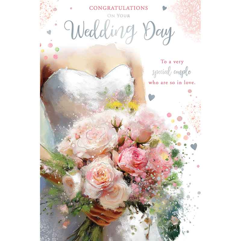 C75 WEDDING DAY CONGRATULATIONS KINGFISHER 6S
