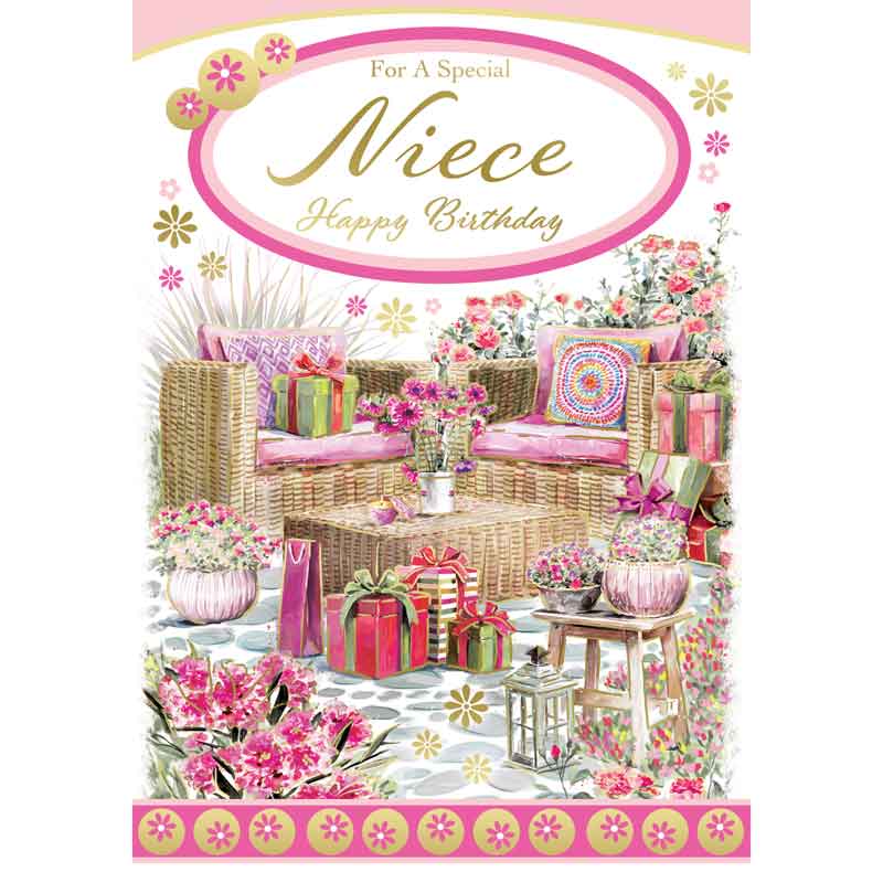 C50 TRAD NIECE BIRTHDAY SILVERLINE 12S