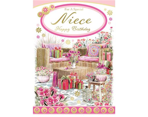 C50 TRAD NIECE BIRTHDAY SILVERLINE 12S