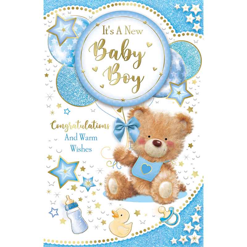 C375 8PAGE TRAD BIRTH OF YOUR BABY BOY XPRESS YOURSELF 6S