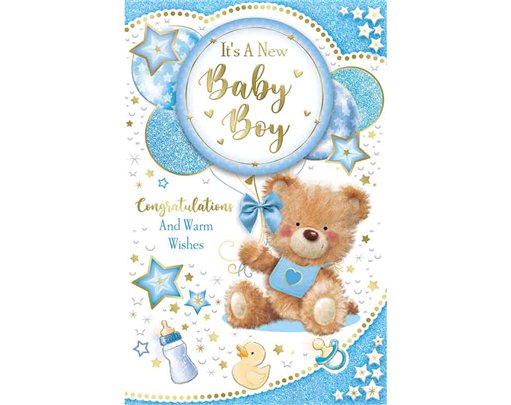 C375 8PAGE TRAD BIRTH OF YOUR BABY BOY XPRESS YOURSELF 6S