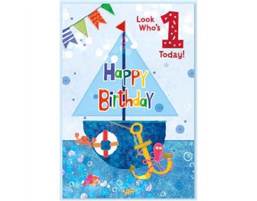 C50 JUVENILE BOY 1ST BIRTHDAY SIMON ELVIN 6S