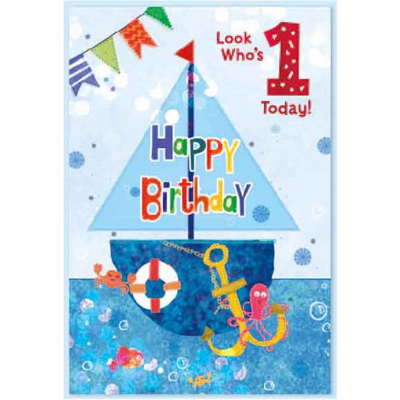 C50 JUVENILE BOY 1ST BIRTHDAY SIMON ELVIN 6S