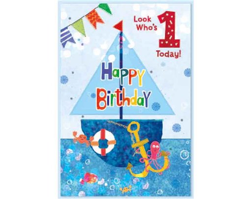 C50 JUVENILE BOY 1ST BIRTHDAY SIMON ELVIN 6S