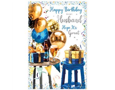 C75 TRAD HUSBAND BIRTHDAY SIMON ELVIN 6S