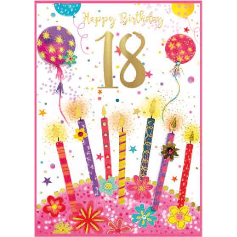 C50 TRAD FEMALE 18TH BIRTHDAY ISABELS GARDEN 6S