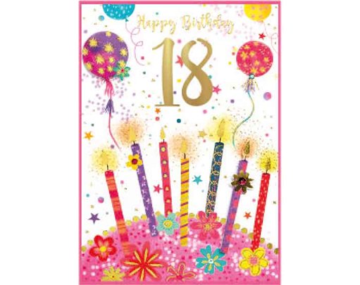 C50 TRAD FEMALE 18TH BIRTHDAY ISABELS GARDEN 6S