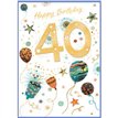 C50 TRAD MALE 40TH BIRTHDAY ISABELS GARDEN 6S