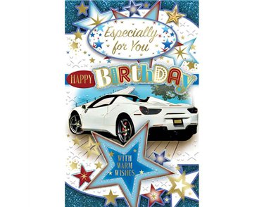 C375 8PAGE TRAD MALE BIRTHDAY XPRESS YOURSELF 6S