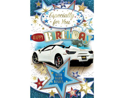 C375 8PAGE TRAD MALE BIRTHDAY XPRESS YOURSELF 6S