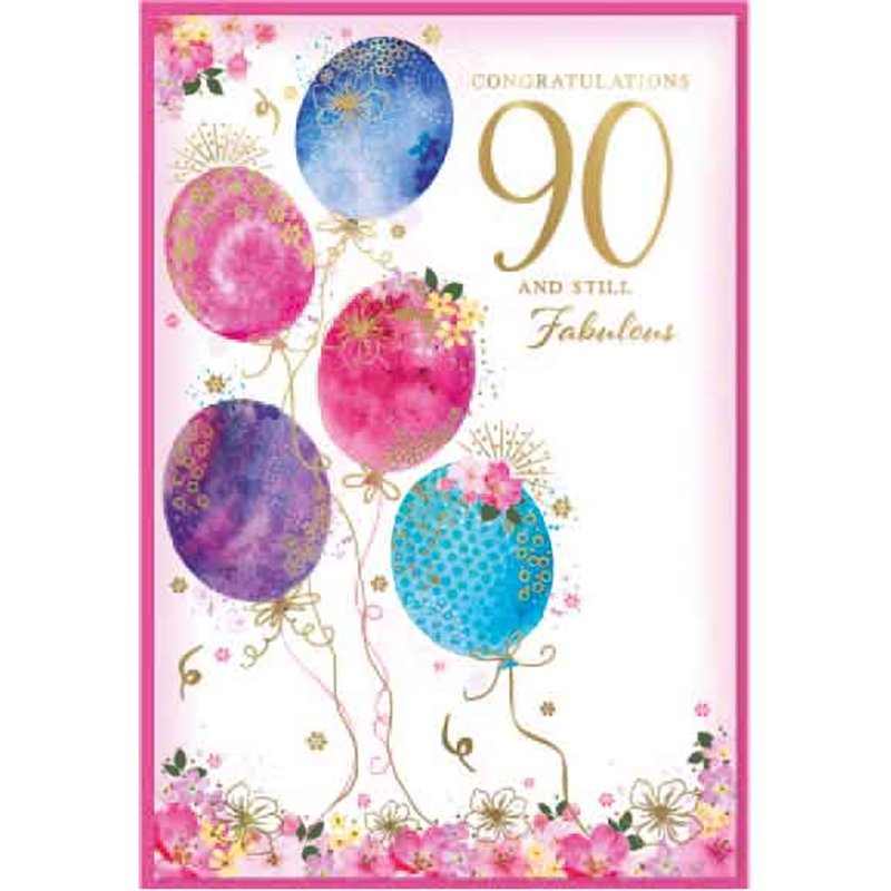 C50 TRAD FEMALE 90TH BIRTHDAY SIMON ELVIN 6S