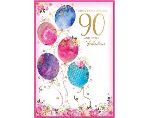 C50 TRAD FEMALE 90TH BIRTHDAY SIMON ELVIN 6S