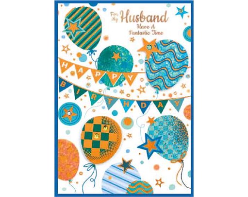 C50 TRAD HUSBAND BIRTHDAY ISABELS GARDEN 6S