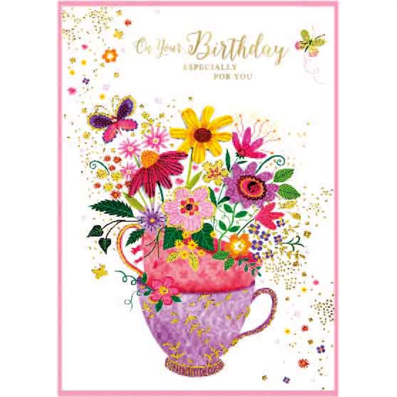 C50 TRAD FEMALE BIRTHDAY ISABELS GARDEN 6S