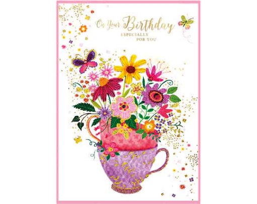 C50 TRAD FEMALE BIRTHDAY ISABELS GARDEN 6S