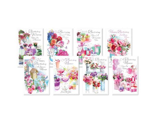 C50 ASSORTED FEMALE BIRTHDAY SIMON ELVIN 6S
