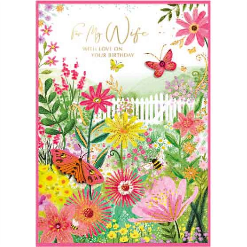 C50 TRAD WIFE BIRTHDAY ISABELS GARDEN 6S