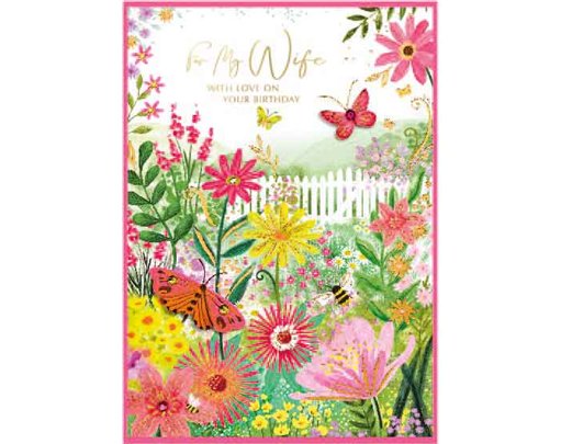 C50 TRAD WIFE BIRTHDAY ISABELS GARDEN 6S