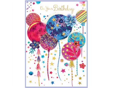 C50 CUTE FEMALE BIRTHDAY ISABELS GARDEN 6S