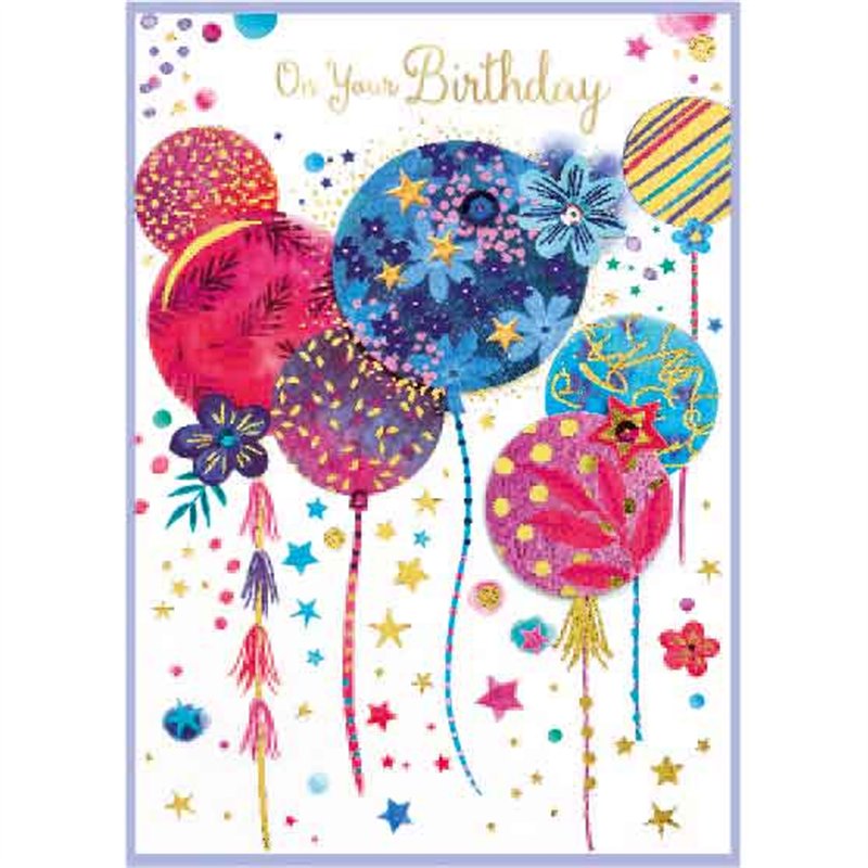 C50 CUTE FEMALE BIRTHDAY ISABELS GARDEN 6S