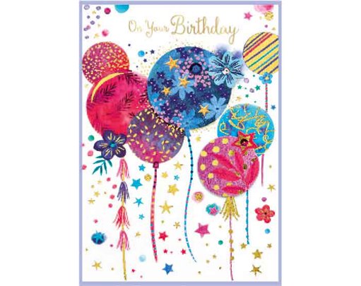 C50 CUTE FEMALE BIRTHDAY ISABELS GARDEN 6S