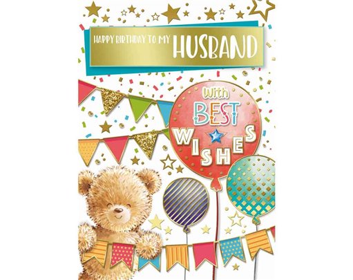 C50 CUTE HUSBAND BIRTHDAY SILVERLINE 12S