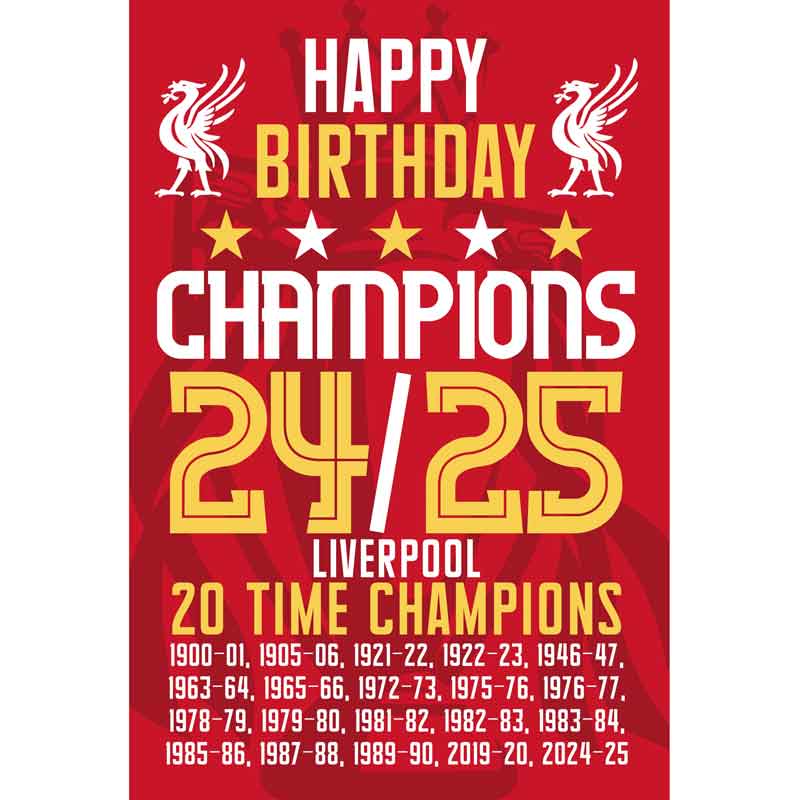 C75 LIVERPOOL 24/25 CHAMPIONS 6S