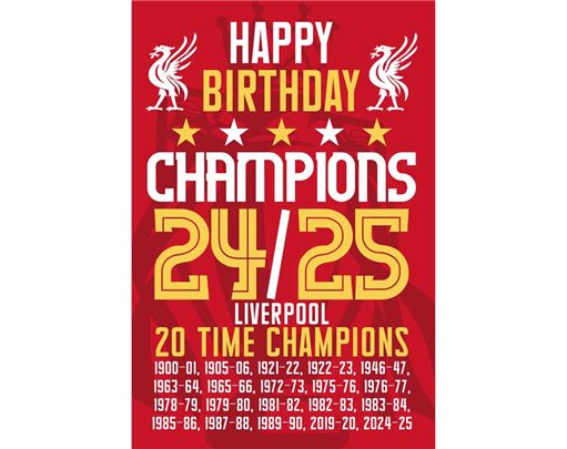 C75 LIVERPOOL 24/25 CHAMPIONS 6S